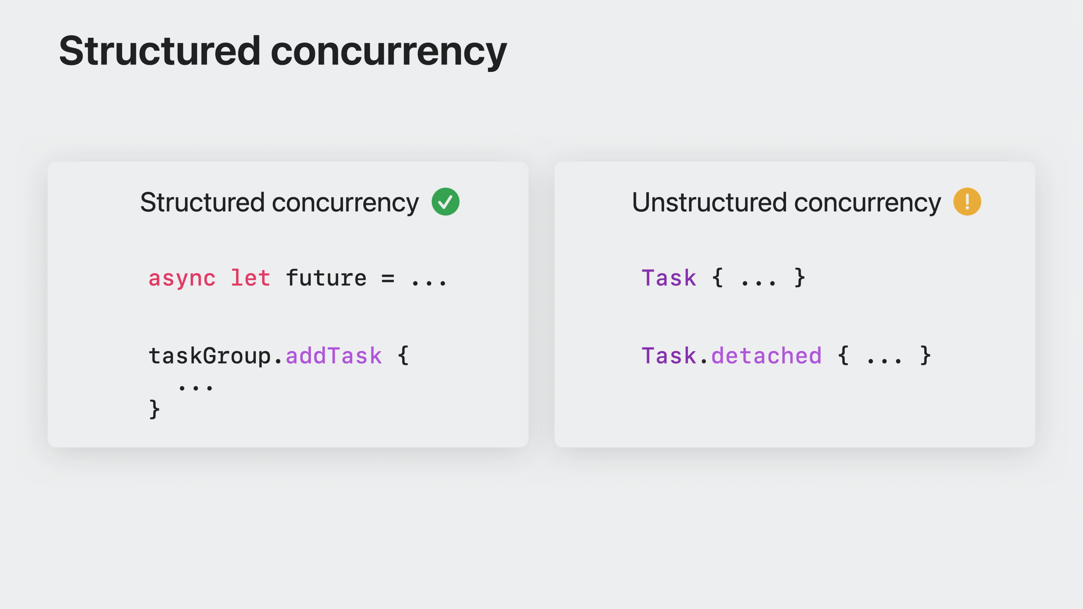 Structured VS Unstructured